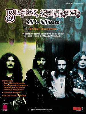 BLACK SABBATH - RIFF BY RIFF BASS TAB