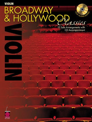 BROADWAY & HOLLYWOOD CLASSICS BK/CD VIOLIN