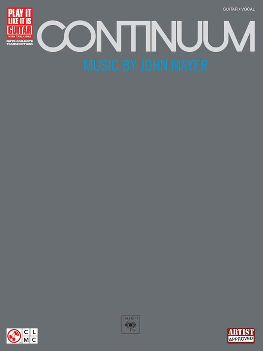 JOHN MAYER - CONTINUUM GUITAR TAB PILI