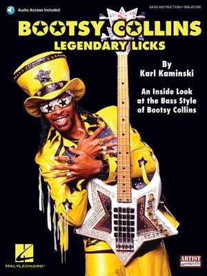 BOOTSY COLLINS LEGENDARY LICKS BK/CD