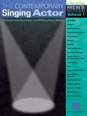 CONTEMPORARY SINGING ACTOR MENS VOL 1 3RD EDITION