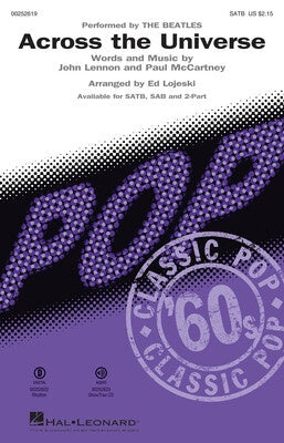 ACROSS THE UNIVERSE SATB
