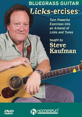 BLUEGRASS GUITAR LICKS-ERCISES DVD