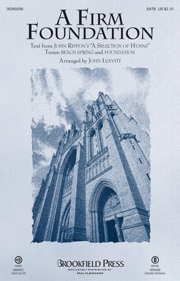A FIRM FOUNDATION CHOIRTRAX CD