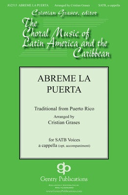 ABREME LA PUERTA SATB OPT A CAPPELLA