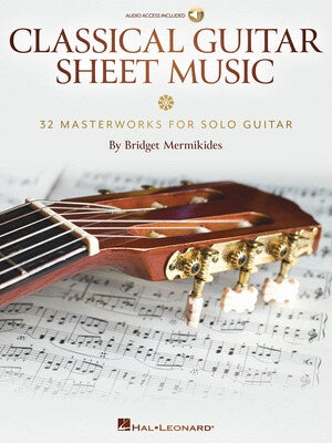 CLASSICAL GUITAR SHEET MUSIC NOTES/TAB BK/OLA