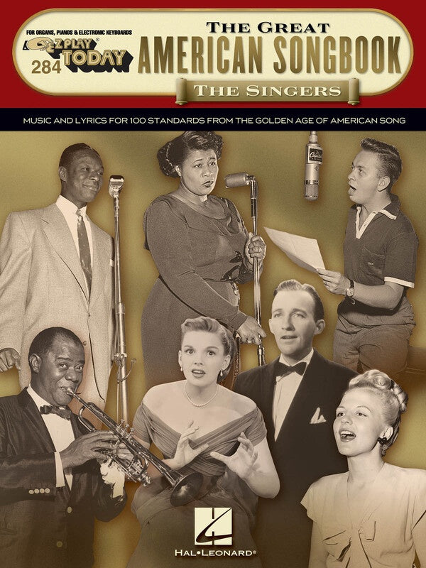 GREAT AMERICAN SONGBOOK THE SINGERS EZ PLAY 284