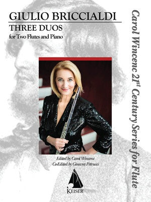 BRICCIALDI - 3 DUOS FOR 2 FLUTES AND PIANO