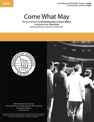 COME WHAT MAY 8 PART MIXED A CAPPELLA
