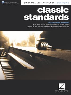 CLASSIC STANDARDS SINGERS JAZZ ANTH LOW VOICE BK/OLA