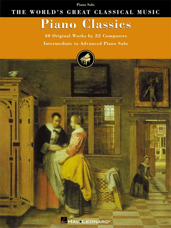 PIANO CLASSICS INTERMEDIATE/ADVANCED PIANO SOLO WGCM