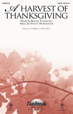 A HARVEST OF THANKSGIVING SATB