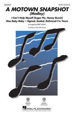 A MOTOWN SNAPSHOT (MEDLEY) SATB