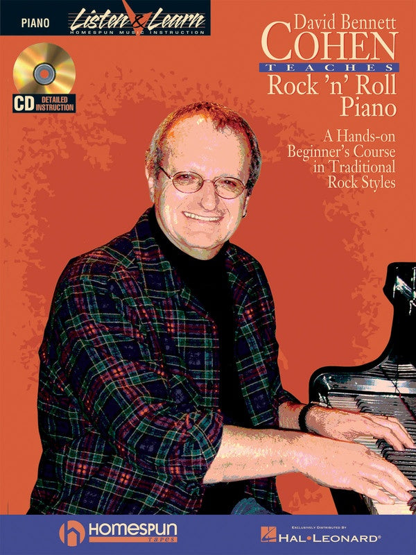 DAVID BENNETT COHEN TEACHES ROCK N ROLL PIANO BK