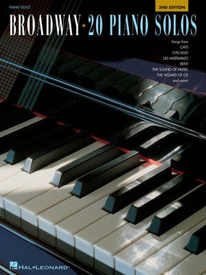 BROADWAY 20 PIANO SOLOS 2ND EDITION