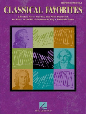 CLASSICAL FAVORITES BEGINNING PIANO SOLO