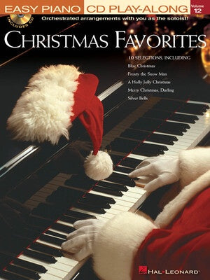 CHRISTMAS FAVORITES EP CD PLAY ALONG BK/CD V12