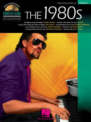 1980S PIANO PLAY ALONG V59 BK/CD