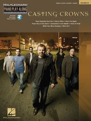 CASTING CROWNS PIANO PLAY ALONG BK/OLA V65
