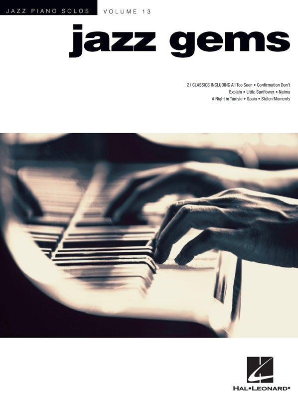 JAZZ GEMS JAZZ PIANO SOLOS V13 JPS