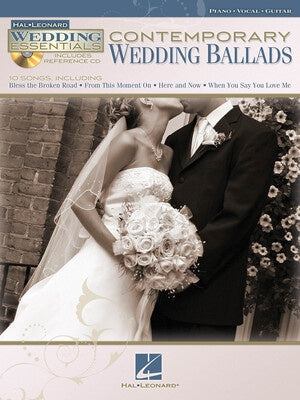 CONTEMPORARY WEDDING BALLADS PVG BK/CD
