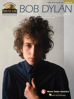 BOB DYLAN PIANO PLAYALONG V107 BK/CD