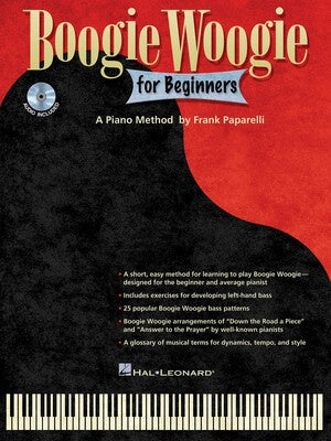 BOOGIE WOOGIE FOR BEGINNERS BK/OLA