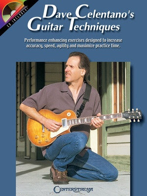 DAVE CELENTANOS GUITAR TECHNIQUES BK/CD TAB