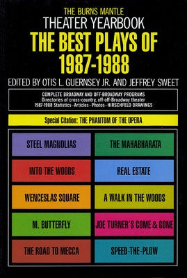 BEST PLAYS 1987-88            CLOTH