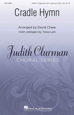 CRADLE HYMN SATB A CAPPELLA/OPT VIOLIN