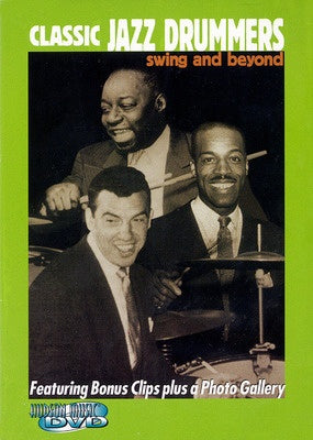 CLASSIC JAZZ DRUMMERS DVD SWING ERA & BEYOND
