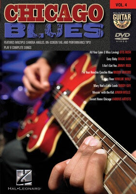 CHICAGO BLUES GUITAR PLAY ALONG DVD V4