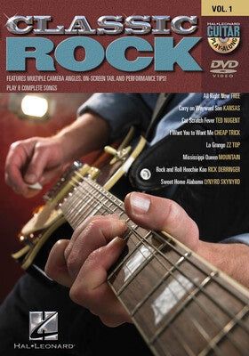 CLASSIC ROCK GUITAR PLAY ALONG DVD V1
