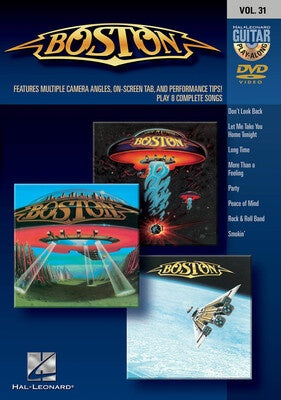 BOSTON GUITAR PLAYALONG DVD V31