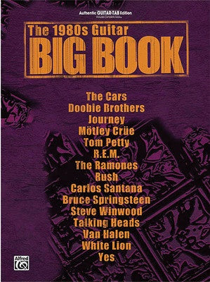 1980S GUITAR BIG BOOK GTR TAB