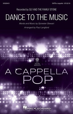 DANCE TO THE MUSIC SATB A CAPPELLA