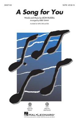 A SONG FOR YOU SHOWTRAX CD