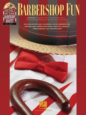 BARBERSHOP FUN SING BARBERSHOP TTBB V1 BK/CD