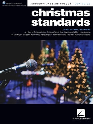 CHRISTMAS STANDARDS LOW VOICE SINGERS JAZZ ANTHOLOGY