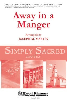 AWAY IN A MANGER STUDIOTRAX CD