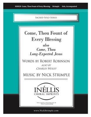 COME THOU FOUNT OF EVERY BLESSING VOICE/PIANO