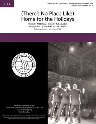 (THERES NO PLACE LIKE) HOME FOR THE HOLIDAYS TTBB A CAPPELLA