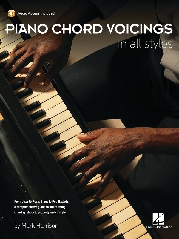 PIANO CHORD VOICINGS IN ALL STYLES BK/OLA