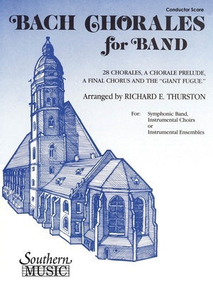 BACH CHORALES FOR BAND CONTRABASS CLARINET EB