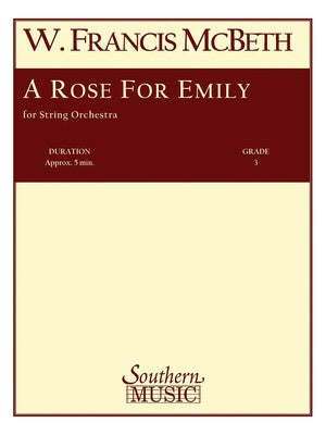 A ROSE FOR EMILY SO3 SC/PTS