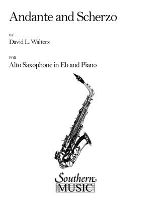 ANDANTE AND SCHERZO ALTO SAX PNO