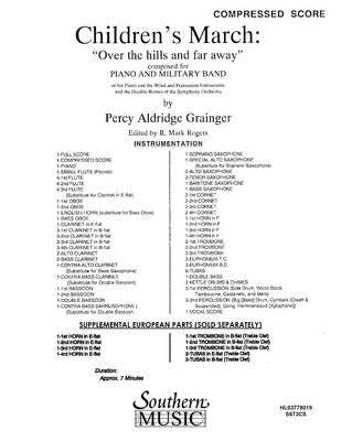 CHILDRENS MARCH OVER THE HILLS AND FAR AWAY CONDENSED SCORE