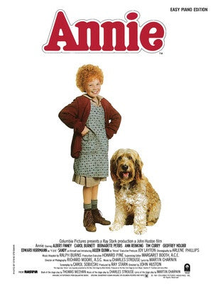 ANNIE VOCAL SELECTIONS EASY PIANO