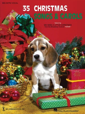35 CHRISTMAS SONGS AND CAROLS BIG NOTE PIANO