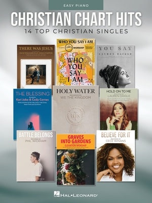 CHRISTIAN CHART HITS 14 TOP CHRISTIAN HITS EASY PIANO
